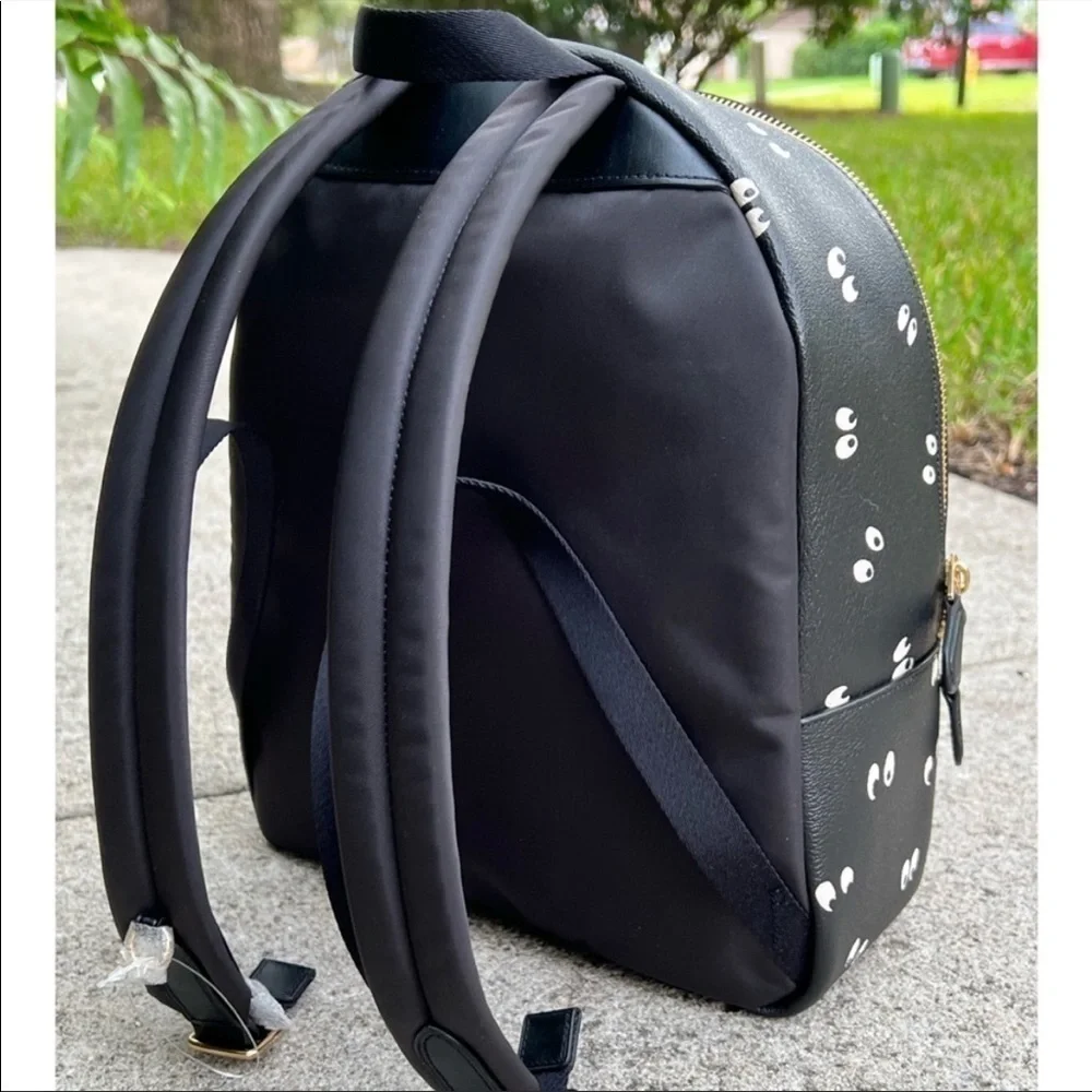 Coach Spookey Spooky Eyes Backpack Haunted Forest Disney NWT Halloween Theme